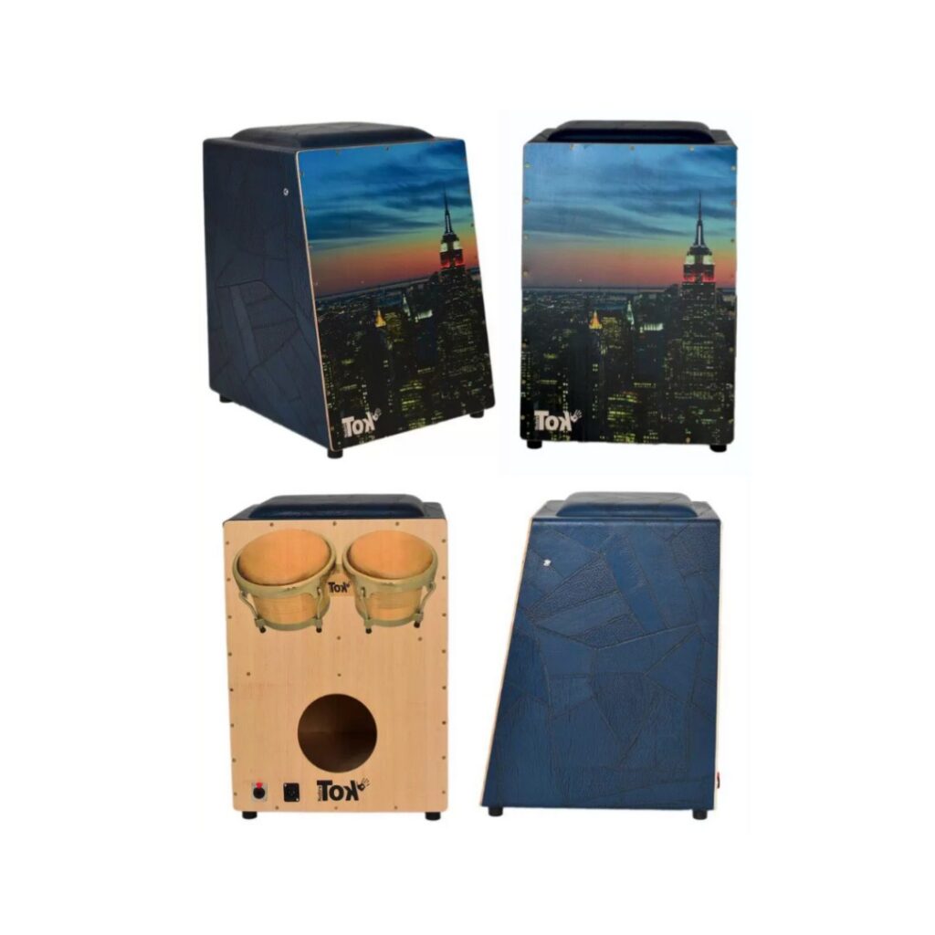 CAJON TOK ELETRICO NEW YORK BONGO EMBUTIDO 206 Rossi